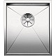 Купить Кухонная мойка Blanco Zerox 340-U InFino зеркальная полированная сталь 521583 в магазине сантехники Santeh-Crystal.ru