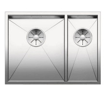 Кухонная мойка Blanco Zerox 340/180-U InFino зеркальная полированная сталь 521613