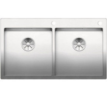 Кухонная мойка Blanco Claron 400/400-IF/A InFino нержавеющая сталь 521654