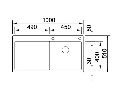 Приобрести Кухонная мойка Blanco Claron 5 S-IF InFino нержавеющая сталь 521625 в магазине сантехники Santeh-Crystal.ru