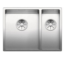 Кухонная мойка Blanco Claron 340/180-U InFino зеркальная полированная сталь 521609