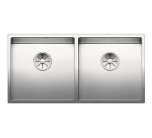 Кухонная мойка Blanco Claron 400/400-U InFino зеркальная полированная сталь 521618