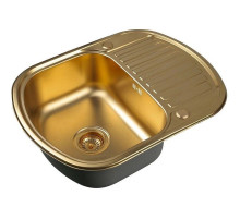 Кухонная мойка Zorg Inox PVD SZR-6249 BRONZE