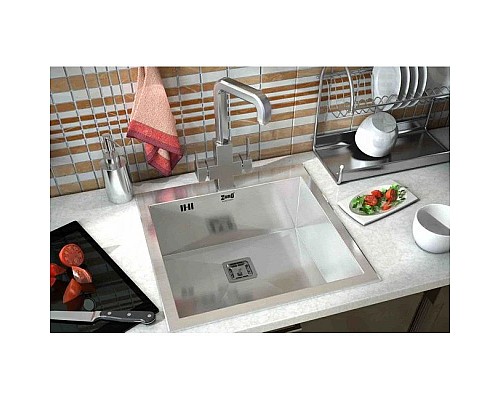 Заказать Кухонная мойка Zorg Inox X-5151GX в магазине сантехники Santeh-Crystal.ru