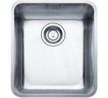 Кухонная мойка Franke Kubus KBX 110-34 полированная сталь 122.0036.606