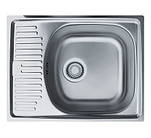 Кухонная мойка Franke Eurostar ETN 611-56 матовая сталь 101.0174.517