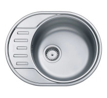 Кухонная мойка Franke Polar PXN 611-57 матовая сталь 101.0380.073