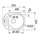 Купить Кухонная мойка Franke Polar PXN 611-57 матовая сталь 101.0380.073 в магазине сантехники Santeh-Crystal.ru