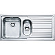 Приобрести Кухонная мойка Franke Logica Line LLL 651 декоративная сталь 101.0086.252 в магазине сантехники Santeh-Crystal.ru