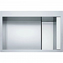 Кухонная мойка Franke Crystal Line CLV 210 полированная сталь/белый 127.0338.949 Кухонная мойка Franke Crystal Line CLV 210 полированная сталь/белый 127.0338.949