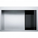 Кухонная мойка Franke Crystal Line CLV 210 полированная сталь/черный 127.0338.946 Кухонная мойка Franke Crystal Line CLV 210 полированная сталь/черный 127.0338.946