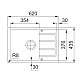 Приобрести Кухонная мойка Tectonite Franke Sirius SID 611-62/38 кофе 114.0489.205 в магазине сантехники Santeh-Crystal.ru