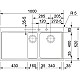 Заказать Кухонная мойка Franke Mythos MMX 251 полированная сталь 127.0293.501 в магазине сантехники Santeh-Crystal.ru