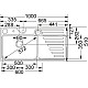 Купить Кухонная мойка Franke Largo LAX 214 полированная сталь 127.0016.449 в магазине сантехники Santeh-Crystal.ru