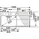 Купить Кухонная мойка Franke Largo LAX 214 полированная сталь 127.0016.450 в магазине сантехники Santeh-Crystal.ru