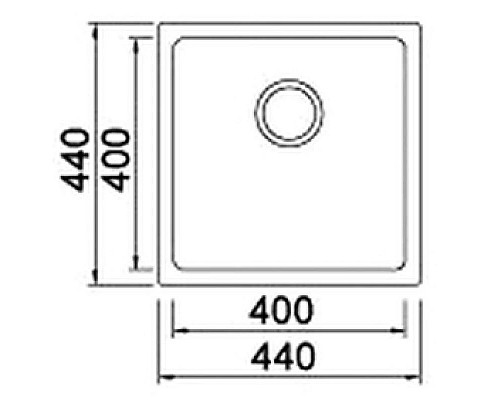 Заказать Кухонная мойка Seaman Eco Roma SMR-4444A-Red Bronze.A в магазине сантехники Santeh-Crystal.ru