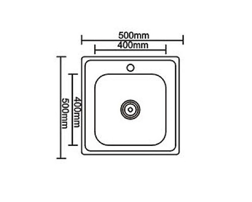Купить Кухонная мойка Seaman Eco Wien SWT-5050-Antique gold satin.A в магазине сантехники Santeh-Crystal.ru