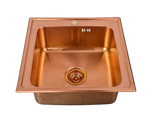 Приобрести Кухонная мойка Seaman Eco Wien SWT-5050-Copper satin.A в магазине сантехники Santeh-Crystal.ru