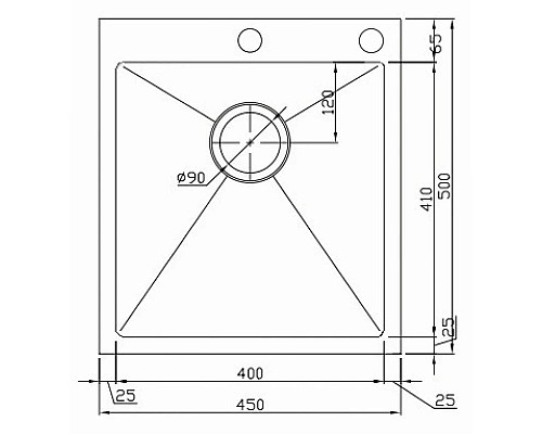 Купить Кухонная мойка Seaman Eco Marino SMB-4550S.B в магазине сантехники Santeh-Crystal.ru