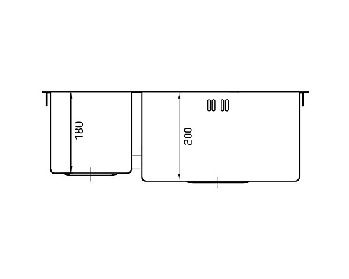 Заказать Кухонная мойка Seaman Eco Marino SMV-575DL.A в магазине сантехники Santeh-Crystal.ru