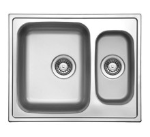 Кухонная мойка Florentina Profi декоративная сталь PR.615.500.B.1K.D.08