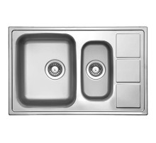 Кухонная мойка Florentina Profi декоративная сталь PR.780.500.B.1K.D.08