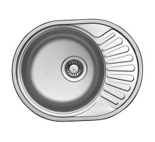 Кухонная мойка Florentina Profi декоративная сталь FO.577.447.B.10.D.08