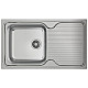 Купить Кухонная мойка Teka Classic 1B 1D полированная сталь 10119056 в магазине сантехники Santeh-Crystal.ru