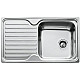 Заказать Кухонная мойка Teka Classic 1B 1D декоративная сталь 10119057 в магазине сантехники Santeh-Crystal.ru