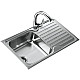 Заказать Кухонная мойка Teka Classic 1B 1D декоративная сталь 10119057 в магазине сантехники Santeh-Crystal.ru