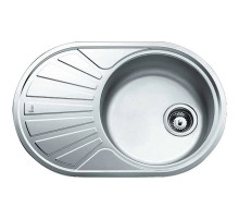 Кухонная мойка Teka DR 77 1B 1D  матовая сталь 40127301