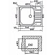 Приобрести Кухонная мойка Teka Princess 580.500 1B ½D декоративная сталь 40109615 в магазине сантехники Santeh-Crystal.ru