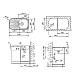 Заказать Кухонная мойка Teka Stylo 1B 1D декоративная сталь 10107039 в магазине сантехники Santeh-Crystal.ru