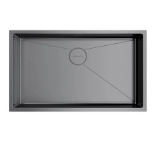 Кухонная мойка Omoikiri Taki 74-U/IF-GM вороненая сталь 4993498