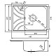 Заказать Кухонная мойка полированная сталь IDDIS Arro ARR60PRi77 в магазине сантехники Santeh-Crystal.ru