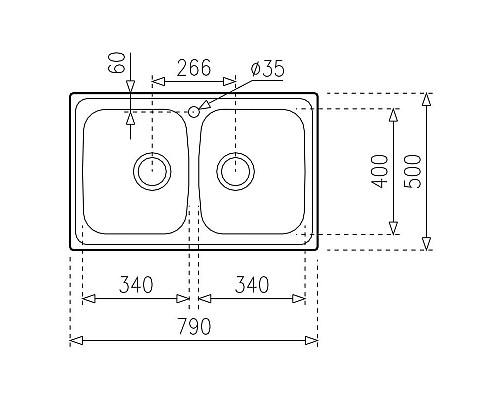 Купить Кухонная мойка Teka Universe 80 T-XN 2B матовая сталь 115040010 в магазине сантехники Santeh-Crystal.ru