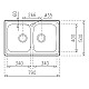 Купить Кухонная мойка Teka Universe 80 T-XN 2B матовая сталь 115040010 в магазине сантехники Santeh-Crystal.ru