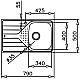 Приобрести Кухонная мойка Teka Universe 45 T-XP 1B 1D полированная сталь 115110011 в магазине сантехники Santeh-Crystal.ru