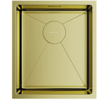 Кухонная мойка светлое золото Omoikiri Taki 38-U/IF-LG