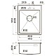 Заказать Кухонная мойка Omoikiri Akisame 41-GB графит 4997011 в магазине сантехники Santeh-Crystal.ru