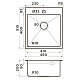 Приобрести Кухонная мойка Omoikiri Akisame 46-GB графит 4997012 в магазине сантехники Santeh-Crystal.ru