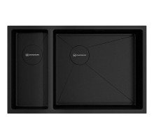 Кухонная мойка Omoikiri Taki 69-2-U/IF Side GB графит 4993183