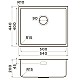 Заказать Кухонная мойка Omoikiri Tadzava 54-U/I-IN Ultra 15 нержавеющая сталь 4997116 в магазине сантехники Santeh-Crystal.ru