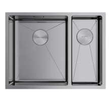 Кухонная мойка Omoikiri Taki 58-2-U/IF-IN-L нержавеющая сталь 4993768