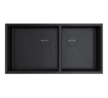 Кухонная мойка Omoikiri Taki 85-2-LB-U/IF-GB Side графит 4997039