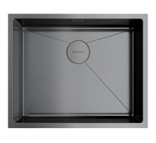 Кухонная мойка вороненая сталь Omoikiri Taki 54-U/IF-GM 4973107