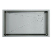 Кухонная мойка Omoikiri Taki 74-U/IF-IN Side нержавеющая сталь 4993170