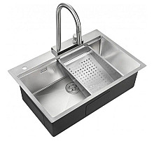 Кухонная мойка Milacio Denia 75 нержавеющая сталь MC.77420