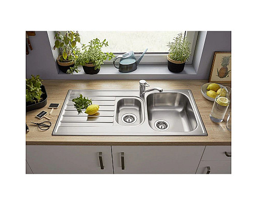 Купить Кухонная мойка Blanco Livit II 6S полированная сталь 526623 в магазине сантехники Santeh-Crystal.ru