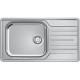 Приобрести Кухонная мойка Franke Lausanne LNX 611-44 нержавеющая сталь 101.0689.948 в магазине сантехники Santeh-Crystal.ru